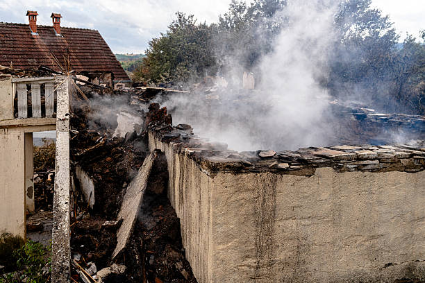 Professional Fire Damage Repair technician working in Anna Maria, FL